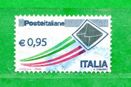 Italia - °Usato - 2014- Posta Italiana - Busta Che Spicca Il Volo, Euro 0,95. Unif. 3596. Usato - 2011-20: Usati