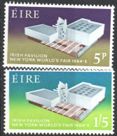 Eire 1964 Exhibition Pavillion New York Expo 2 Values MNH Ireland - Andere & Zonder Classificatie