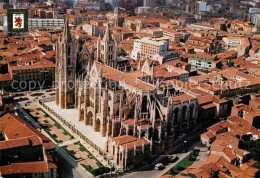 73601541 Leon Castilla Y Leon Catedral Vista Aérea Leon Castilla Y Leon - Sonstige & Ohne Zuordnung