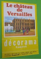LE CHATEAU DE VERSAILLES DECORAMA TOURET"DECALCOMANIES"vintage Jeux Enfants - Publicidad