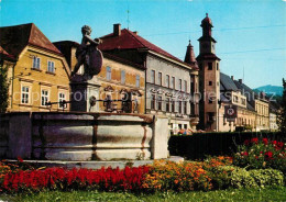 73601434 Leoben Hauptplatz Brunnen Leoben - Autres & Non Classés