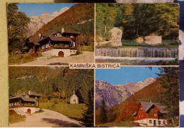 Kamnik. Kamniška Bistrica 1981. Train Stamp - Slovenië