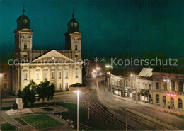 73601318 Debrecen Debrezin Kossuth Lajos Platz Mit Reformierten Kirche Denkmal N - Hungary