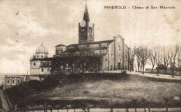 PINEROLO, Torino - San Maurizio - La Chiesa - VG - K077 - Andere & Zonder Classificatie