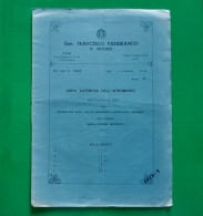 D-IT Regno D'Italia ROMA 1941 COSTITUZIONE DI DOTE Con 1 Marca Fiscale - Historische Dokumente