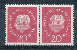 Berlin 184 V Waagerechtes Paar ** Mi. 20,- - Unused Stamps