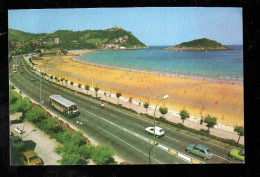 San Sebastien , Autocar , Autobus, Renault 5 Promenade De Miraconcha - Autobus & Pullman