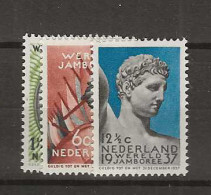 1937 MH/* Nederland NVPH 293-95 - Neufs