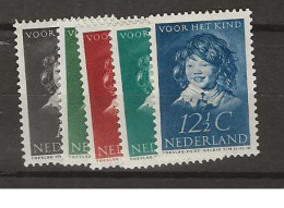 1937 MH/* Nederland NVPH 300-04 - Ungebraucht