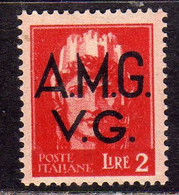 VENEZIA GIULIA 1945 - 1947 TRIESTE AMGVG AMG VG POSTA ORDINARIA LIRE 2 MNH - Ungebraucht