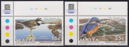 F-EX50149 MALTA MNH 1999 NATURAL RESERVE SIMAR GHADIRA BIRD AVES.  - Collections, Lots & Séries