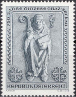 1968, Austria, Diocese Graz-Seckau, Anniversaries, Churches, Clergy, Religion, MNH(**), Mi: 1270 - Ungebraucht