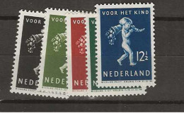 1939 MH/* Nederland NVPH 327-31 - Ungebraucht