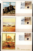 ISRAEL 1995 COVER 3000 YEARS OF JERUSALEM SET OF 3 COVERS VF!! - Briefe U. Dokumente