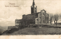 PINEROLO, Torino - San Maurizio - La Chiesa - VG - K085 - Andere & Zonder Classificatie