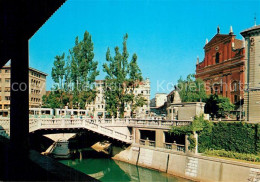 73600611 Ljubljana Laibach Kanal Bruecke Innenstadt  - Slovenia