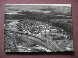 CPA CPSM PHOTO 54 HOMECOURT Vue Aérienne Sur La Gare Et Les Cités Gare 1960 - Homecourt