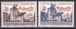 Yugoslavia 1956 - JUFIZ III Philatelic Exhibition - Mi 788-789 - MNH**VF - Nuovi