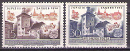 Yugoslavia 1956 - JUFIZ III Philatelic Exhibition - Mi 788-789 - MNH**VF - Nuevos