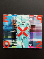 SCHWEIZ MI-NR. 1785-1788 GESTEMPELT(USED) 4er BLOCK LANDESAUSSTELLUNG EXPO `02 BIEL - Used Stamps