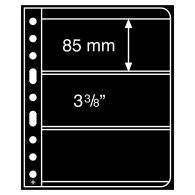 Leuchtturm Hüllen Schwarz Vario 3S (5er Pack) 335106 Neu ( - Otros & Sin Clasificación