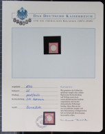 Deutsches Reich 25 Gestempelt Borek Garantie #KS343 - Other & Unclassified