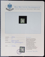 Deutsches Reich 7 Gestempelt Borek Garantie #KS336 - Other & Unclassified