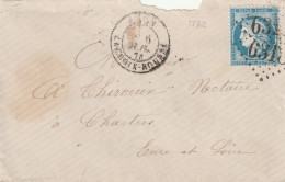 Lettre De Lyon à Chartres LSC - 1849-1876: Classic Period