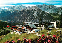 73600387 Seefeld Tirol Rosshuette Mit Harmelekopf Bahn Und Wettersteingebirge Se - Sonstige & Ohne Zuordnung