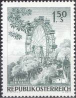 1966, Austria, Vienna Prater, Amusement Parks, Parks, MNH(**), Mi: 1204 - Ongebruikt