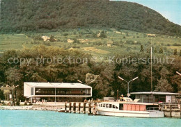 73600275 Badacsony Hafen Mit Dem Tatika Restaurant Badacsony - Hungary