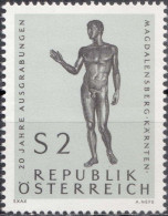 1968, Austria, Magdalensberg Excavations, Anniversaries, Archaeology, Sculptures, Statues, MNH(**), Mi: 1268 - Ongebruikt