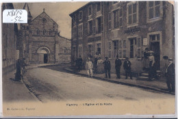 VIGNORY- L EGLISE ET LA POSTE - Vignory