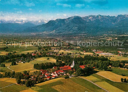 73600037 Gaissach Oberbayern Ferienort Isartal Alpenpanorama Fliegeraufnahme Gai - Andere & Zonder Classificatie