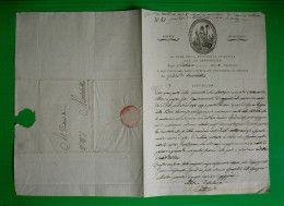 D-IT Repubblica Cisalpina 1800 REGGIO EMILIA Al Giudice Di Montebabbio Di Castellarano - Historical Documents