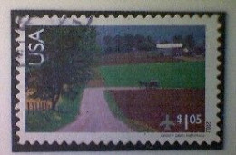 United States, Scott #C150, Used(o), 2012 Air Mail, Amish Horse And Buggy, $1.05, Multicolored - Gebruikt