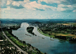 73600007 Remagen Blick Vom Drachfels Auf Rheintal Mit Insel Nonnenwerth Remagen - Remagen