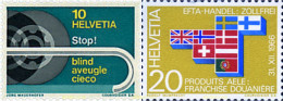 41157 MNH SUIZA 1967 SERIE DE PROPAGANDA - Nuevos