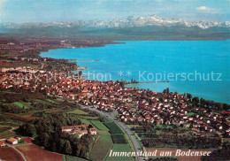 73599972 Immenstaad Bodensee Schloss Hersberg Mit Alpen Fliegeraufnahme Immensta - Other & Unclassified