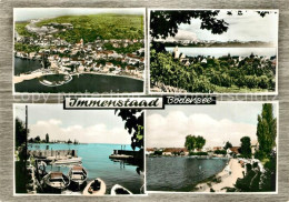 73599968 Immenstaad Bodensee Gesamtansicht Mit Alpenpanorama Hafen Uferpromenade - Other & Unclassified