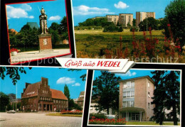 73599956 Wedel Pinneberg Roland Statue Wohnsiedlung Rathaus Wedel Pinneberg - Autres & Non Classés