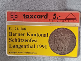 SWITZERLAND - K-91/40 - Berner Kantonal Schützenfest Langenthal - COIN - 1.000EX. - Switzerland