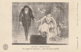 DAUMIER- Croquis Dramatiques - Autres & Non Classés