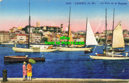 R600099 Cannes. Le Port Et Le Suquet. Photochromie A. D. I. A - Wereld