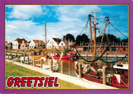 73599871 Greetsiel Hafen Fischkutter Greetsiel - Krummhoern