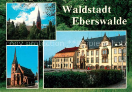 73599862 Eberswalde Johanniskirche Rathaus Kirche In Finow Eberswalde - Eberswalde