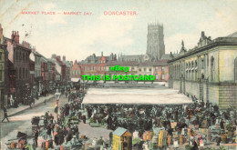 R600565 Market Place. Market Day. Doncaster. Hartmann. 1904 - Wereld