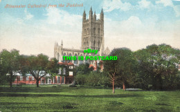 R600174 Gloucester Cathedral From The Paddock. Valentines Series - Wereld