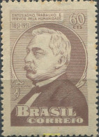 168078 MNH BRASIL 1951 CENTENARIO DEL NACIMIENTO DE SYLVIO ROMERO - Ungebraucht