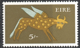 Eire 1968 5/- Irish Art Winged Bull 1 Value MNH Ireland, Symbol For Luke, 8th Century Gospel Book - Neufs